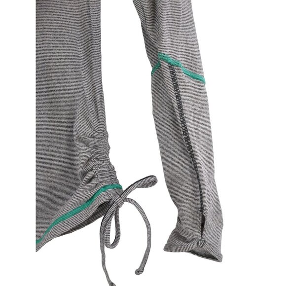 Lucy Tech Top Shirt Womens XS Gray Athletic Athleisure Activewear Long Sleeve - Picture 3 of 7